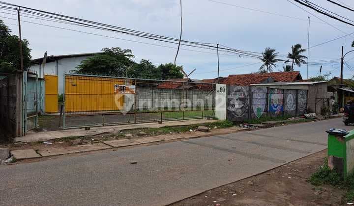 Dijual Tanah dan Bangunan Gudang di Sepatan Timur Kedaung Barat, Kabupaten Tangerang