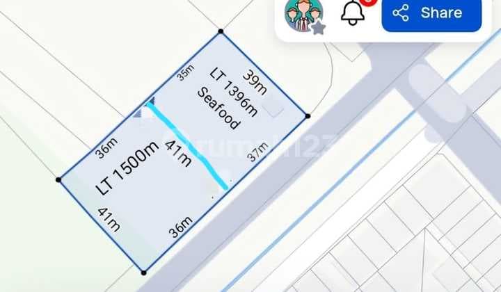 Disewakan Lahan Komersial Lokasi Dekat Rs Ciputra Citra 5