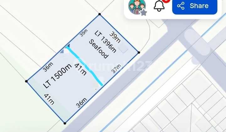 Disewakan Lahan Komersial Lokasi Dekat Rs Ciputra Citra 5
