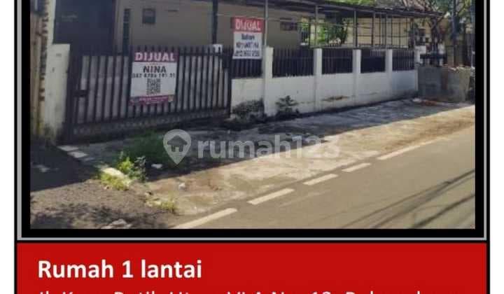 Di Jual Rumah 1 Lantai Aset Bank di Jl. Kayu Putih Utara , Pulogadung, Pulogadung, Jakarta Timut