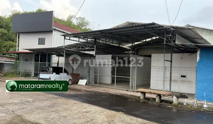 Disewakan Gudang Luas Mlati Sleman Area Jl Magelang Km8,5