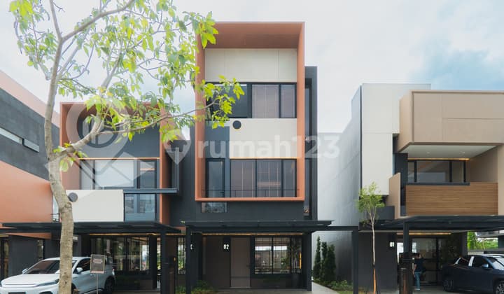 Cicilan 8Jutaan Sudah Dapat Rumah Baru 3 Lantai Lokasi di Akses Gading Serpong - Karawaci, Park Serpong Enamaste