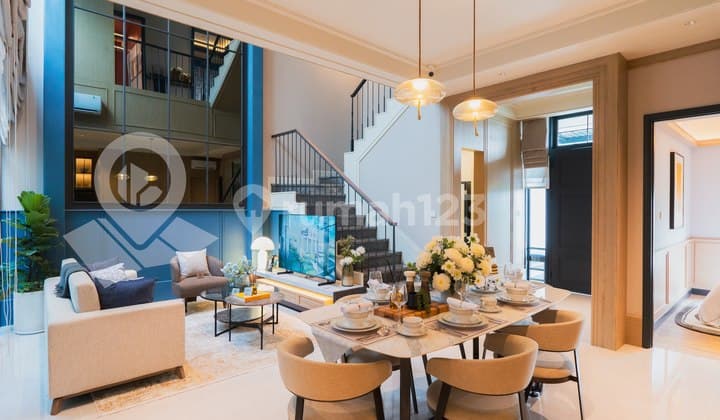 Konsep America Classic Dengan Rooftop, Akses Mudah Dekat Dengan Mall, Rumah di Gading Serpong