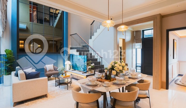 Konsep America Classic Dengan Rooftop, Akses Mudah Dekat Dengan Mall, Rumah di Gading Serpong