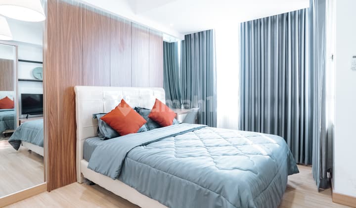 Disewakan Skandinavia Apartment 1 BR Bagus Furnished Lengkap Mewah Fasilitas Premium