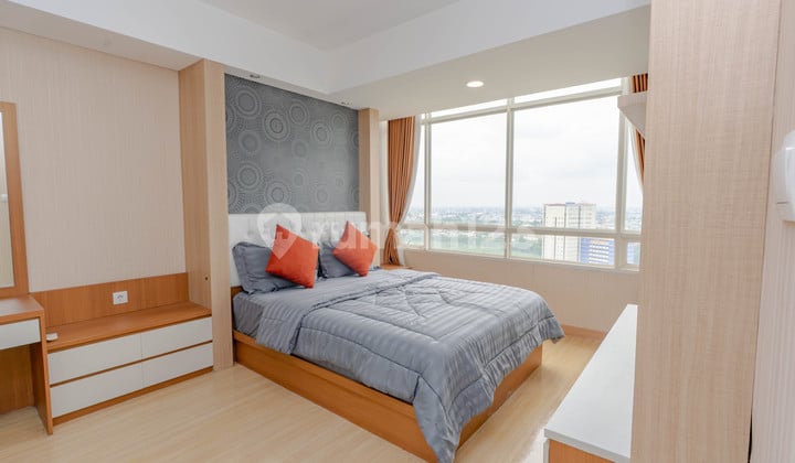 Sewa Apartment 2 Kamar Tidur Fasilitas Premium Dekat Bandara Soekarno Hatta Bisa Sewa Bulanan dan Tahunan