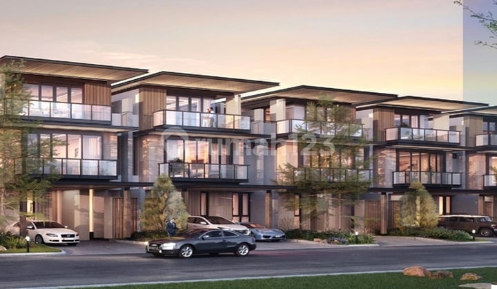 Rumah Modern 3 Lantai FINORE Summarecon Serpong-Mulai Rp 4,5 M-an