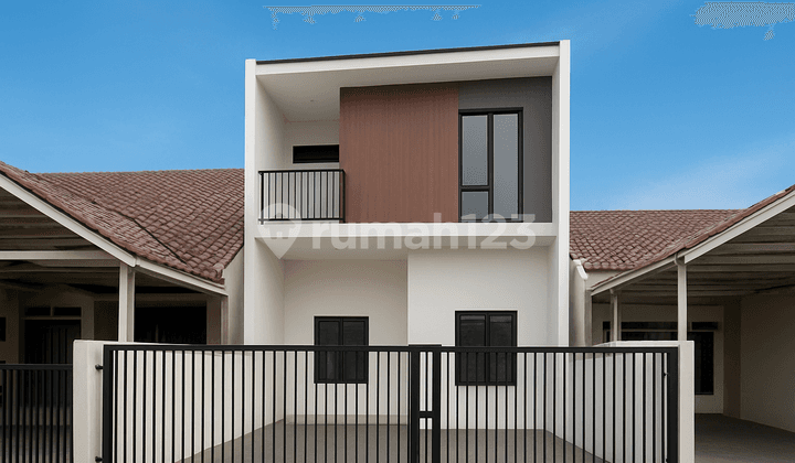 REGENSI Melati Mas Rumah Brand New, Finishing Modern & Siap Huni