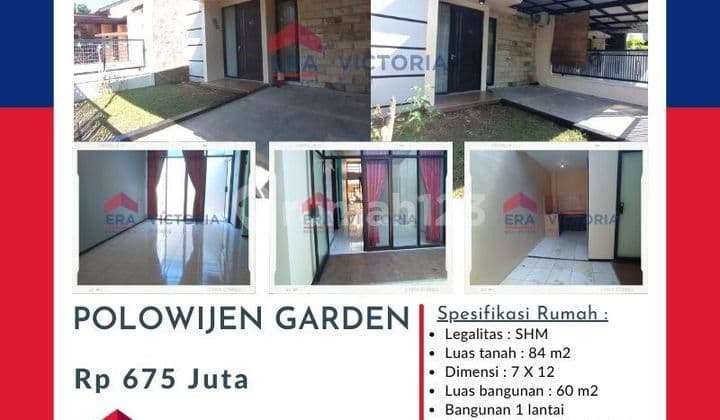 Rumah murah dekat Terminal Arjosari, exit tol, Wisata Hawai Park, sekolah Bina Bangsa, Blimbing Kota Malang