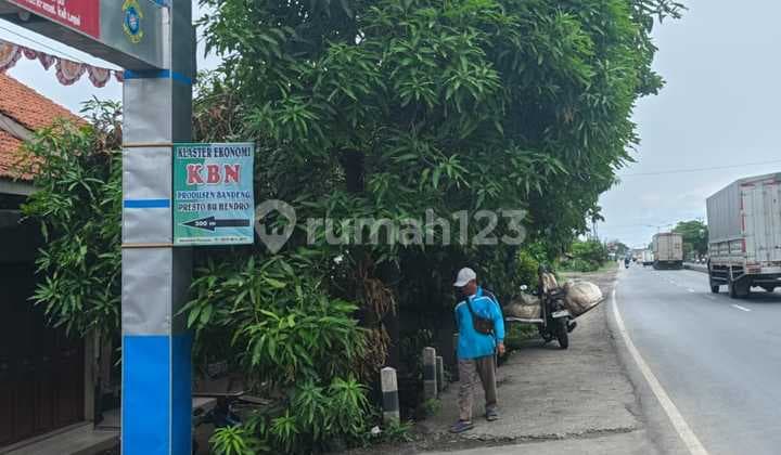 Tanah Darat Pinggir Jalan Pantura Tegal Jawa Tengah