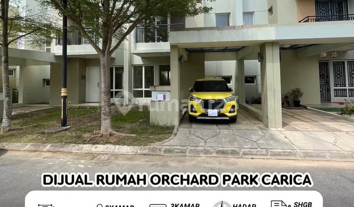 Dijual Cepat Rumah Orchard Park Carica
