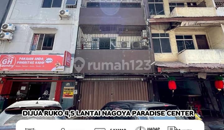 Dijual Cepat Ruko Nagoya Paradise Center