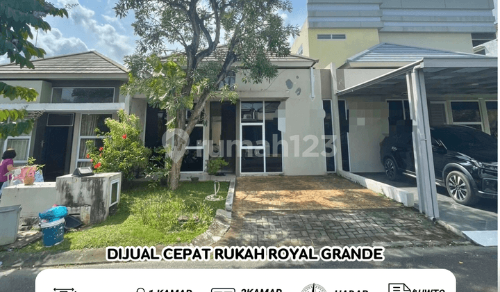 Dijual Cepat Rumah Elit Royal Grande