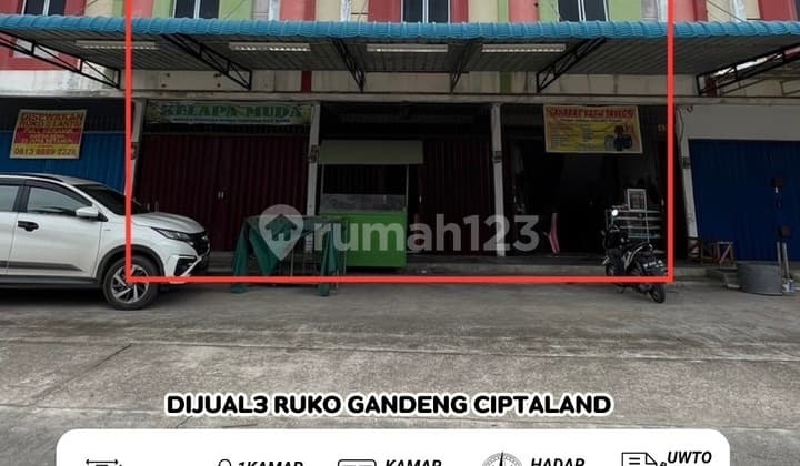 Dijual Cepat‼️ruko 3 Gandeng / Th Ciptaland Anyelir - Tiban