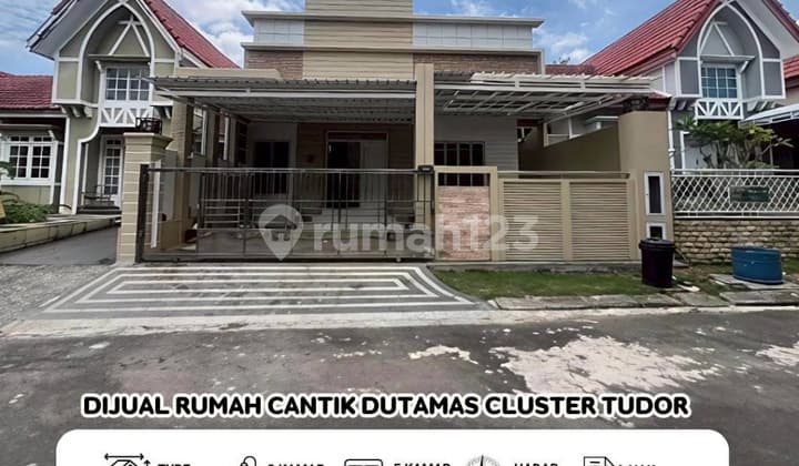 Dijual Cepat Rumah Dutamas Cluster Tudoor