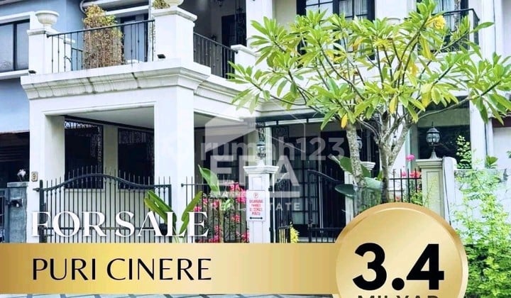 Rumah Minimalis Modern di Selatan Jakarta SHM siap huni