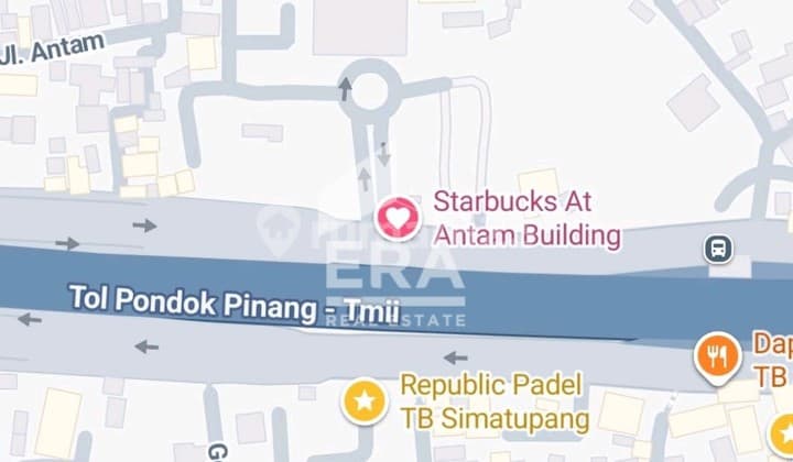 RUKO GANDENG STRATEGIS JL RAYA TB SIMATUPANG SEWA 275JT 2LT