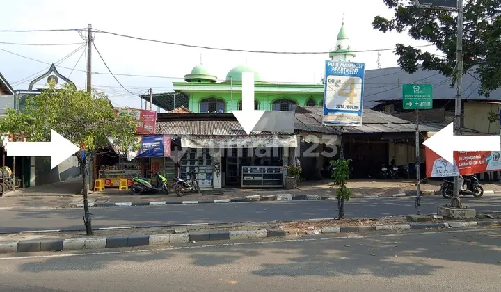 Tanah Strategis di Jalan Meruya Ilir Jalan Raya 2 Lajur