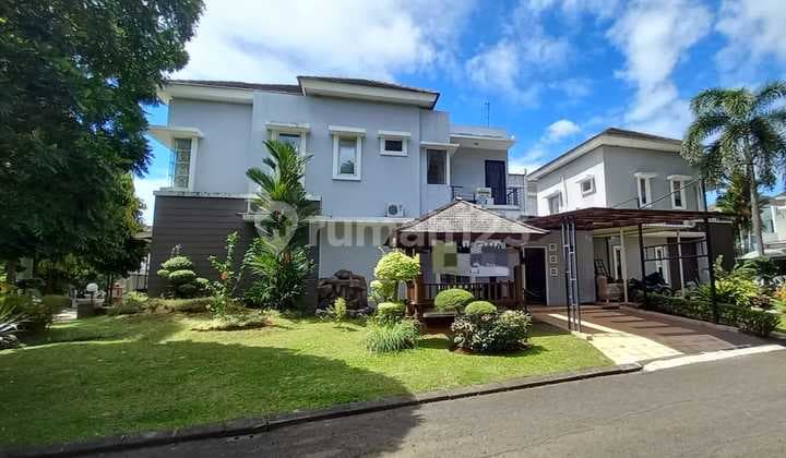 Disewakan Rumah Semi Furnished Posisi Hook di Gading Serpong Pondok Hijau Golf