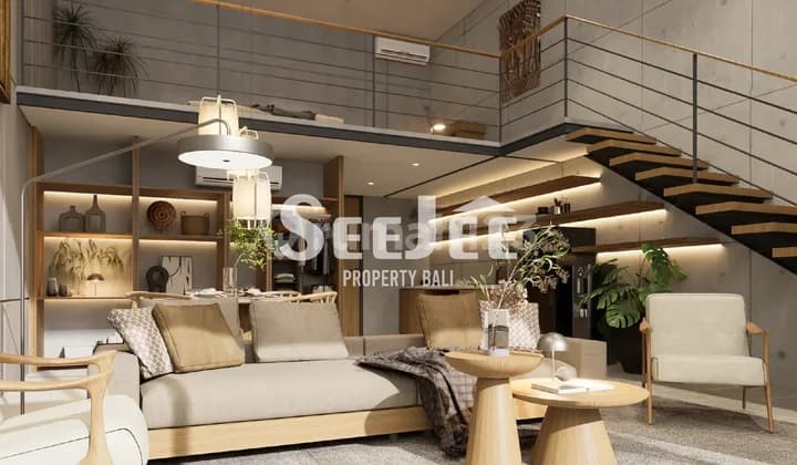 TROPICAL PARADISE AWAITS - GOOD INVESTMENT WITH LOFT STYLE JUNGLE VIEW VILLA IN ULUWATU - SDLB141