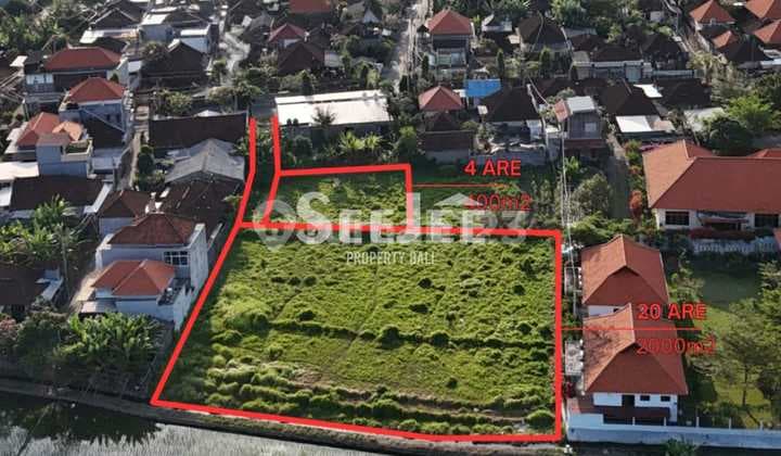 Land With Ricefield View In North Canggu-Sllc034