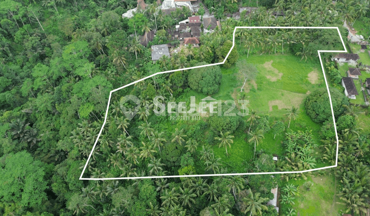Dijual Tanah SHM di Bresela, Ubud Zona Pariwisata View Hutan dan Sungai- Slfu055