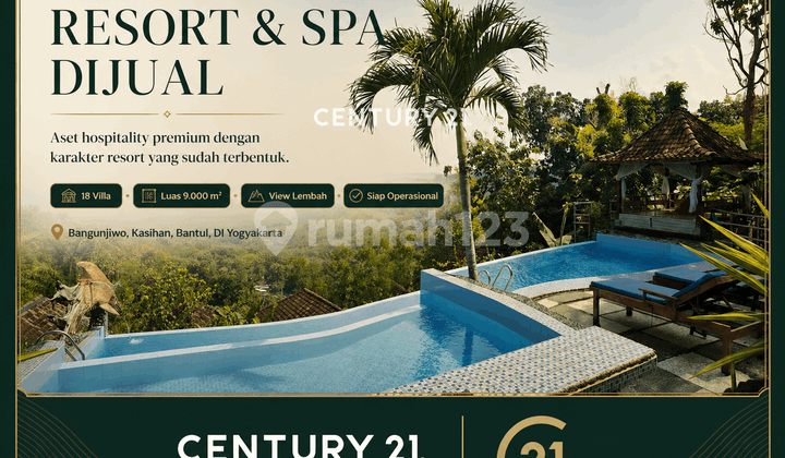 Resort Ready for Operation: 18 Villas in Kasihan, Bantul