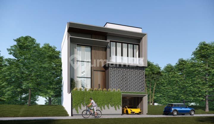 Villa Mediterania Area Canggu Full Furnish 3 Lantai