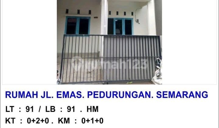 Rumah 2Kt Emas Dempel Pedurungan Semarang Timur