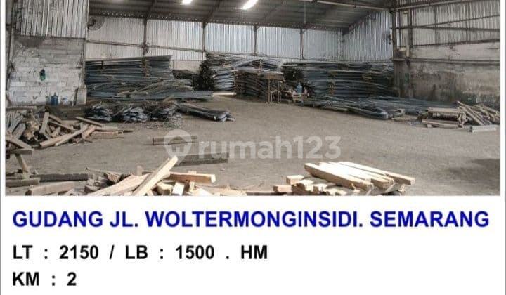 Gudang Wolter Monginsidi Pedurungan Semarang Timur