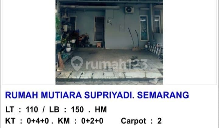 4-bedroom house Supriyadi East Semarang