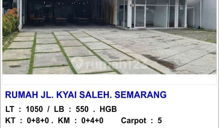 Rumah 8Kt Kyai Saleh Semarang Barat