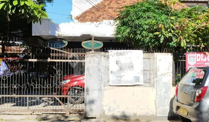 Rumah Tua hitung Tanah Luas 489m di Mangga Besar SHM