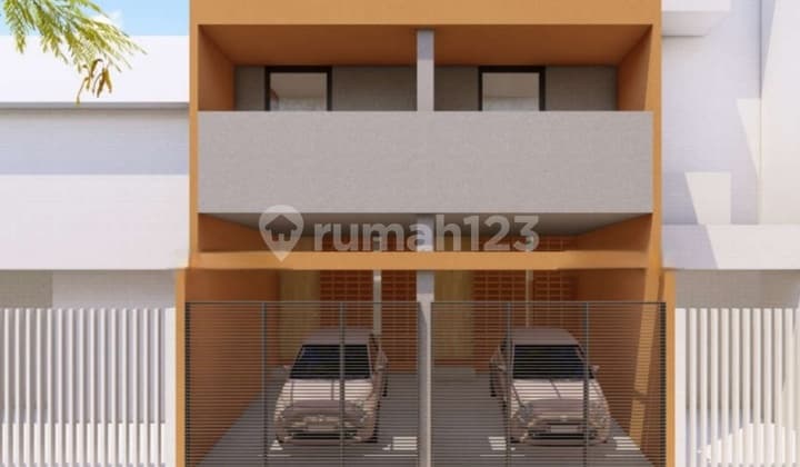 New 3-Story House Tanjung Duren 3 Minutes Mall Contact Row 2 Furniture Jakarta