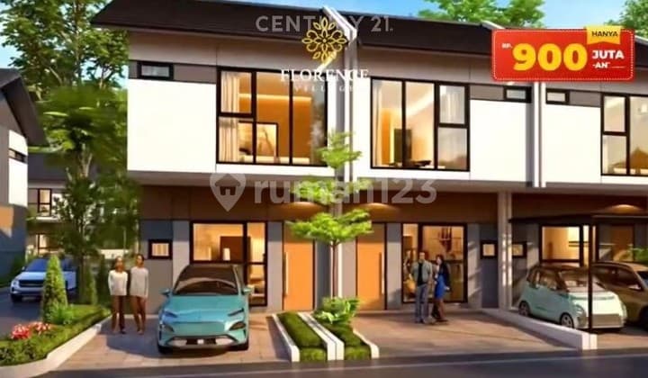 Hunian Modern Cuma 900Jutaan Florence Village Jakarta Garden City
