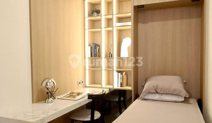 2 BR di BSD - Upperwest Hanya Rp. 2.4 M, Apartement Siap Huni, Kolam Renangnya Juara