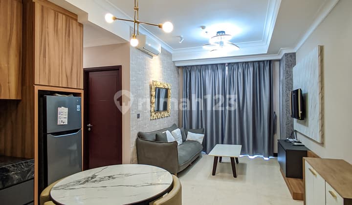 Apartemen 3Br Siap Huni Permata Hijau Suite, Luas 91.4 Interior Cantik Adem Bebas Banjir