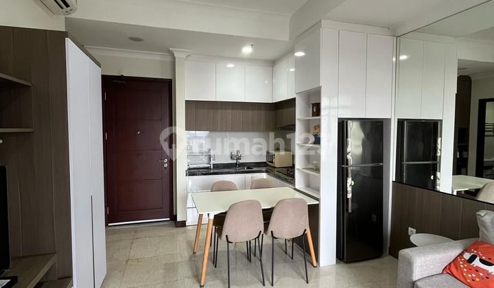 Rp. 13.000.000 / Bulan, Apartement Permata Hijau Suites, 2 BR, Fully Furnished, Siap Huni