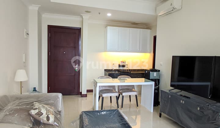 13 Jt / Bln , Apartemen Permata Hijau Suites , 2 BR , Full Furnished , Siap Huni