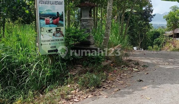 PASTI CLOSING DI JUAL TANAH VIEW BLACK LAVA DANAU LOKASI BATUR TENGAH KINTAMANI