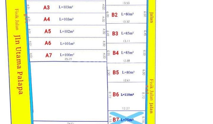 PASTI CLOSING DI JUAL TANAH KAVLING LOKASI PALAPA SESETAN DENPASAR SELATAN