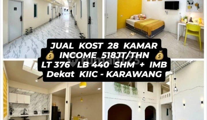 DIJUAL CEPAT! KOST DEKAT KIIC KARAWANG Kost Full Tersewa, Siap Langsung Untung! Karawang