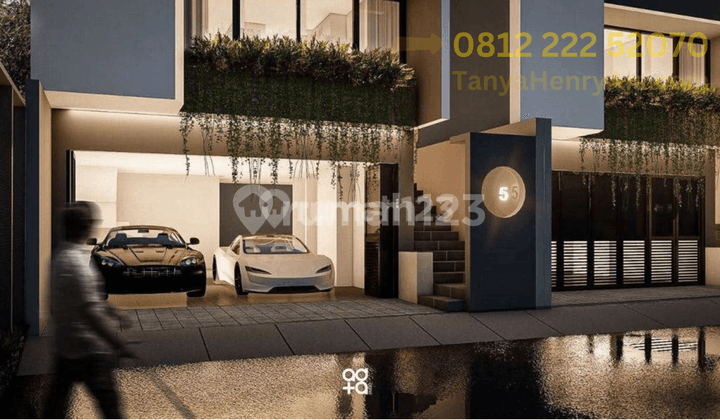 Rumah Minimalis Modern Smart System di Setraduta, Bandung