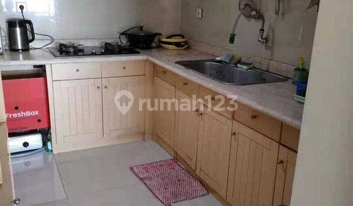 dijual apartemen pantai mutiara siap huni full furnish habis renovasi 2 kamar jadi 1