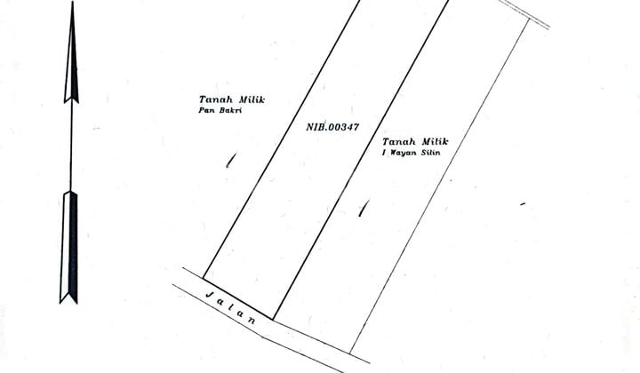 Land for sale in Kedungu location Land for sale in Kedungu location