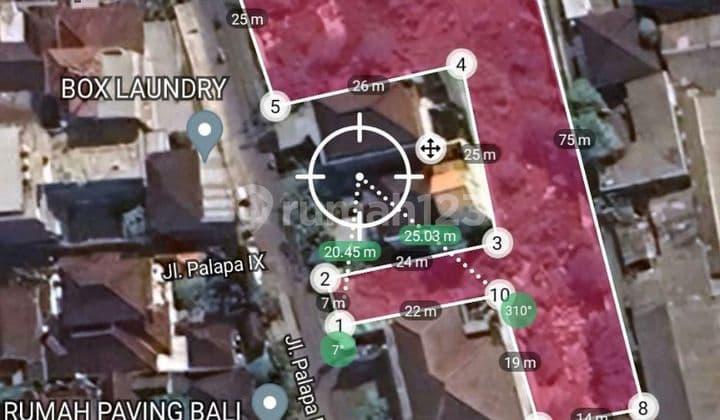 Tanah Jual Lokasi Sesetan