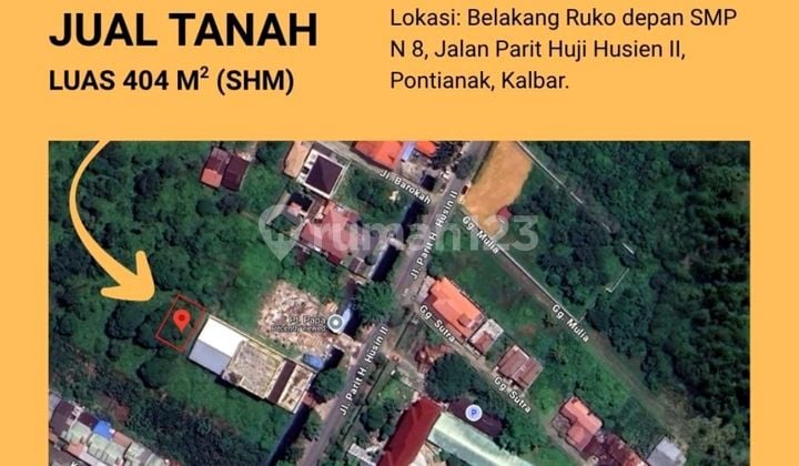 Good Land For Sale Behind the Shophouse.