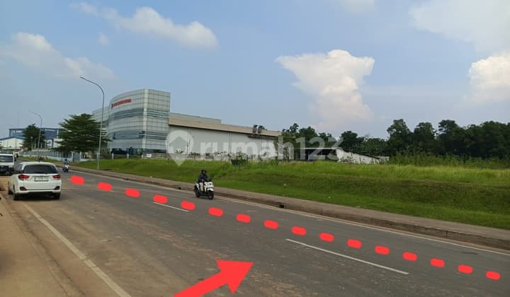 Cikarang Mm2100 Warehouse Area - Price Firmly Negotiable. Vacant Land Ready to Build. In the Mm2100 Warehouse Area. On Aru Street. Sukajati. South Cikarang.