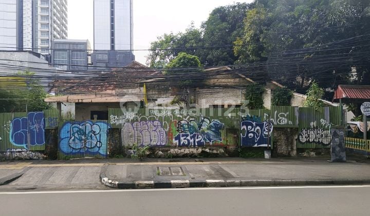 Menteng - Rumah Tua Hitung Tanah. SHM. Lt 529 M2. Dijl Jaksa.kebon Siri. Menteng. Jakarta Pusat