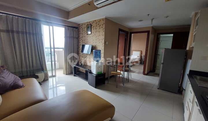 For Sale: Waterplace Pakuwon Indah Apartment, 2BR, Fully Furnished, Area 56m2.